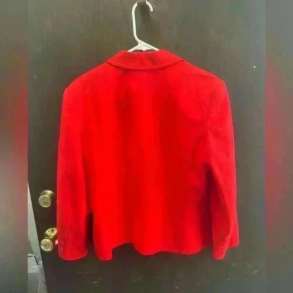 Pendleton Red Blazer - Picture 3 of 6